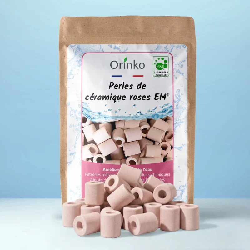 50 Perles de Céramique Roses - Image 9