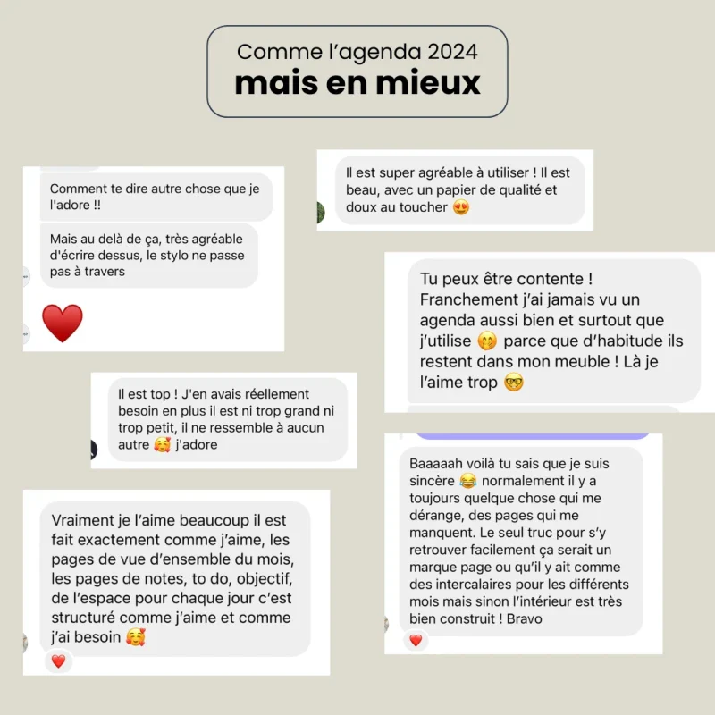 Agenda jaune non daté éco-responsable - Image 23