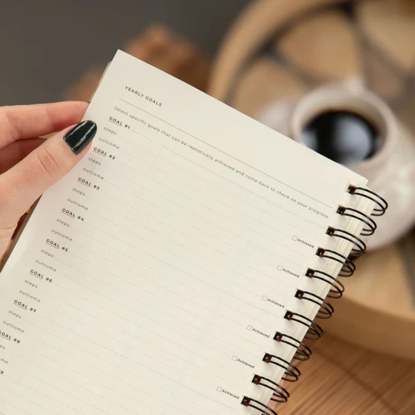 Agenda weekly planneur intemporel en papier recyclé I Plusieurs illustrations - Image 16