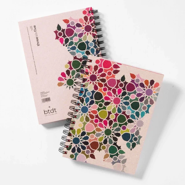 Agenda weekly planneur intemporel en papier recyclé I Plusieurs illustrations - Image 2