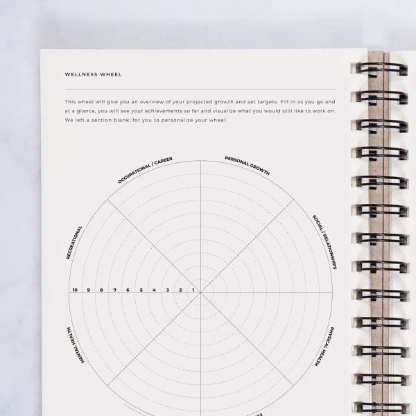 Agenda weekly planneur intemporel en papier recyclé I Plusieurs illustrations - Image 27