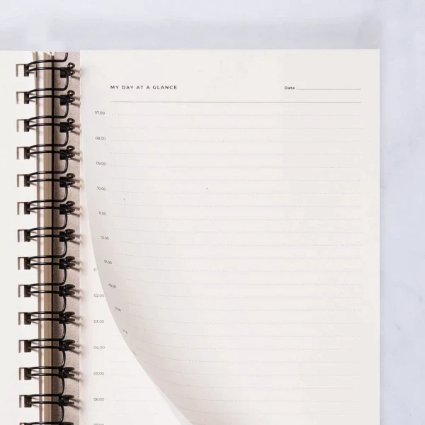 Agenda weekly planneur intemporel en papier recyclé I Plusieurs illustrations - Image 28