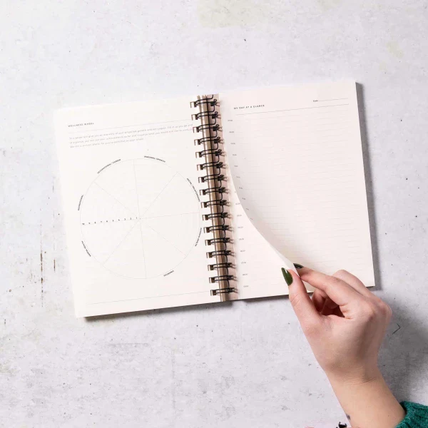 Agenda weekly planneur intemporel en papier recyclé I Plusieurs illustrations - Image 9