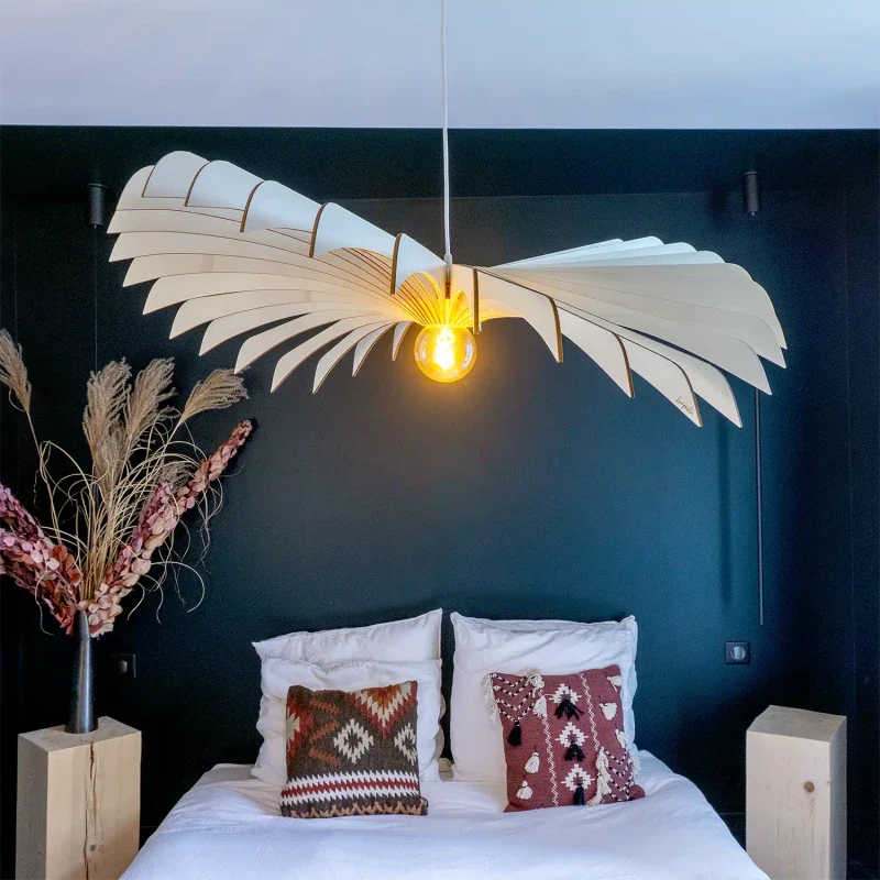 Suspension en bois design made in France - Aigle - Image 11