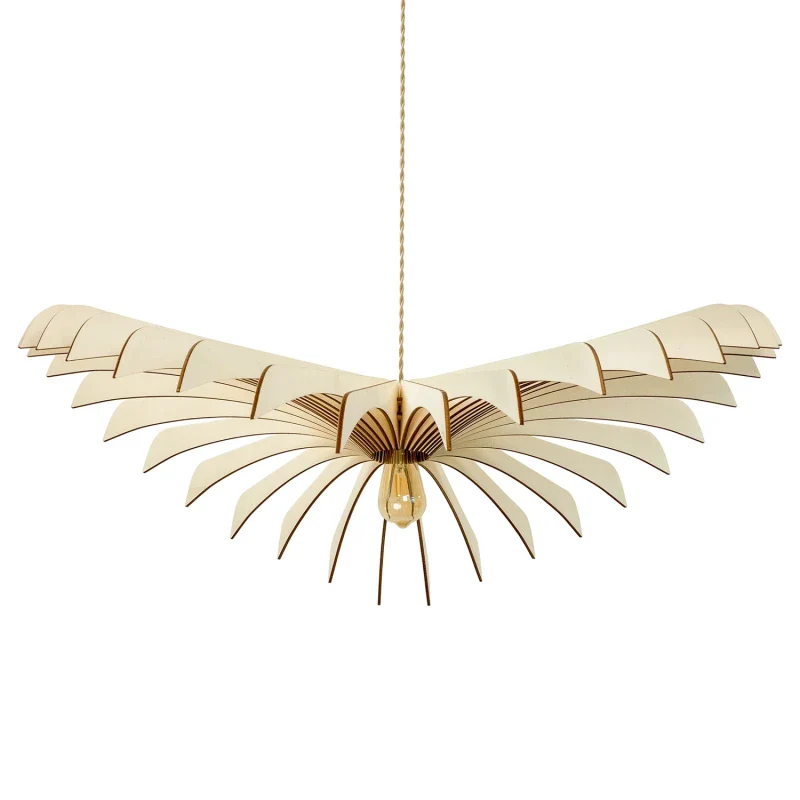 Suspension en bois design made in France - Aigle - Image 4