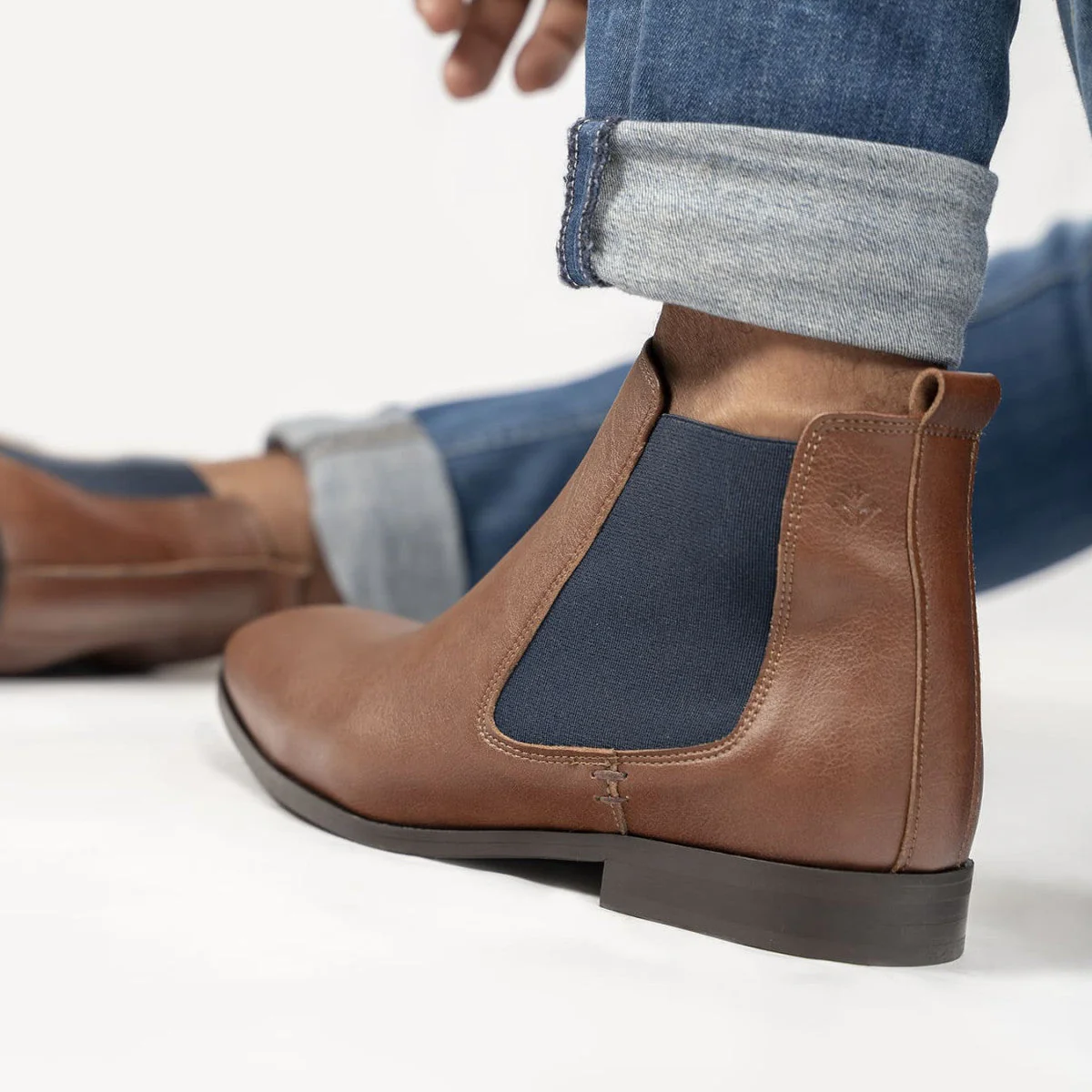 Bottines véganes Marron pour hommes Alan - Image 10