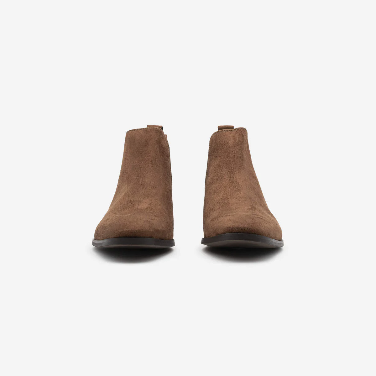 Bottines véganes Marron Nubuck pour hommes Alan - Image 3