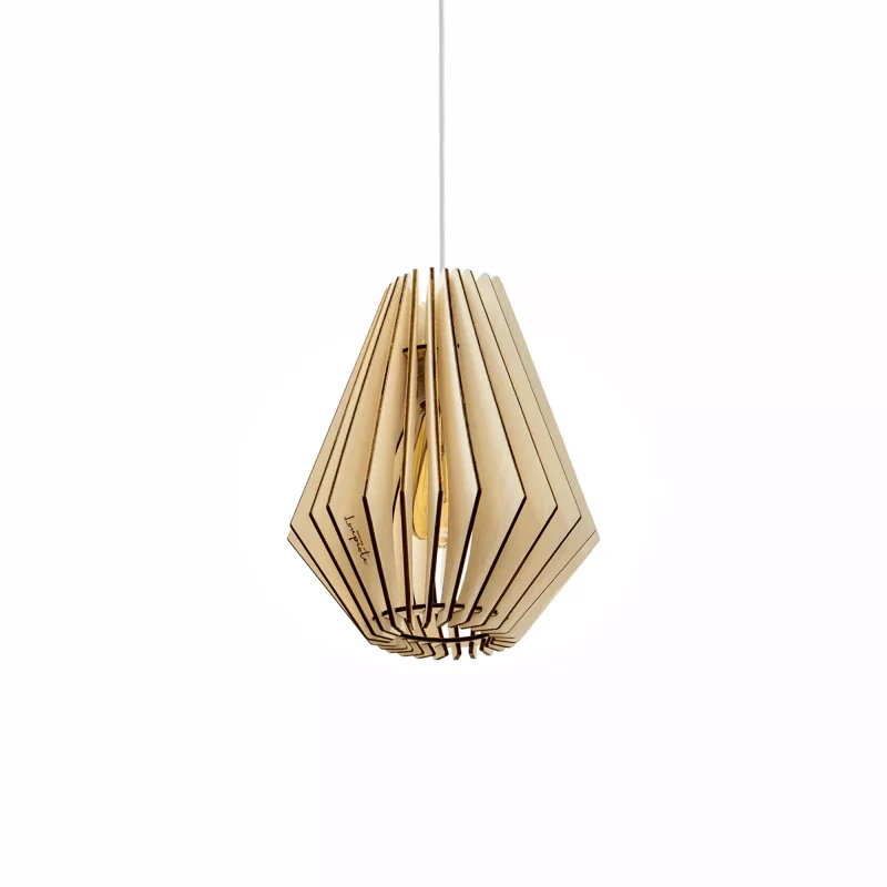 Suspension en rotin naturel - Ambre - Image 3