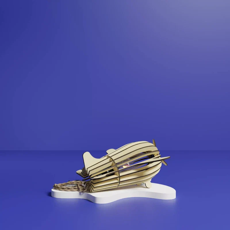 Lampe de chevet fait main - Antoine - Image 12