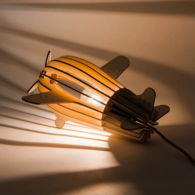Lampe de chevet fait main - Antoine - Image 6