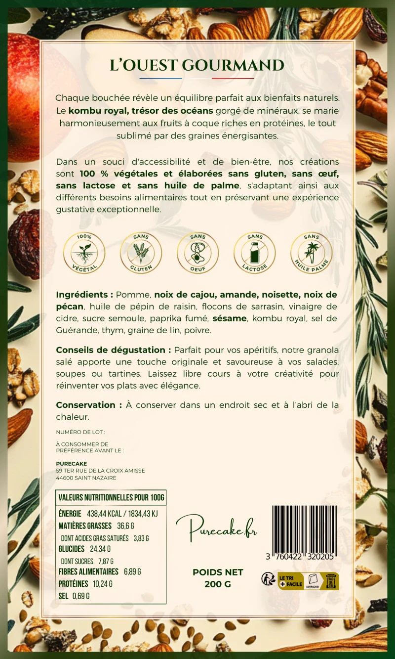 Apéritif de l'Ouest - granola salé - Image 4