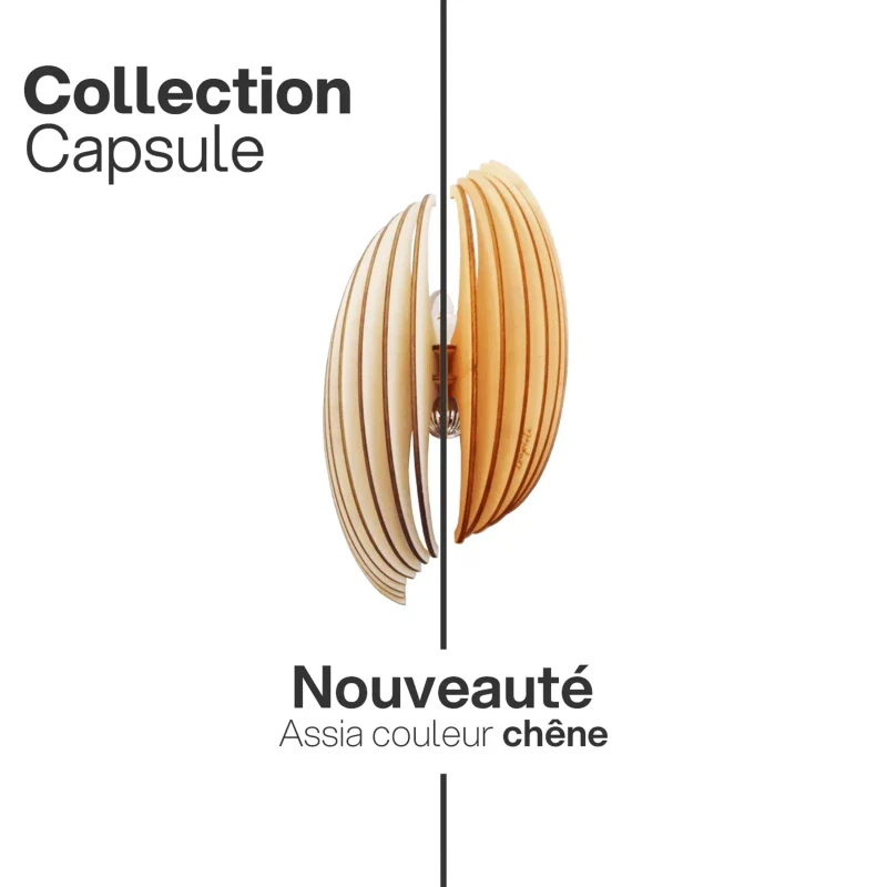 Applique murale en bois design - Assia - Image 10