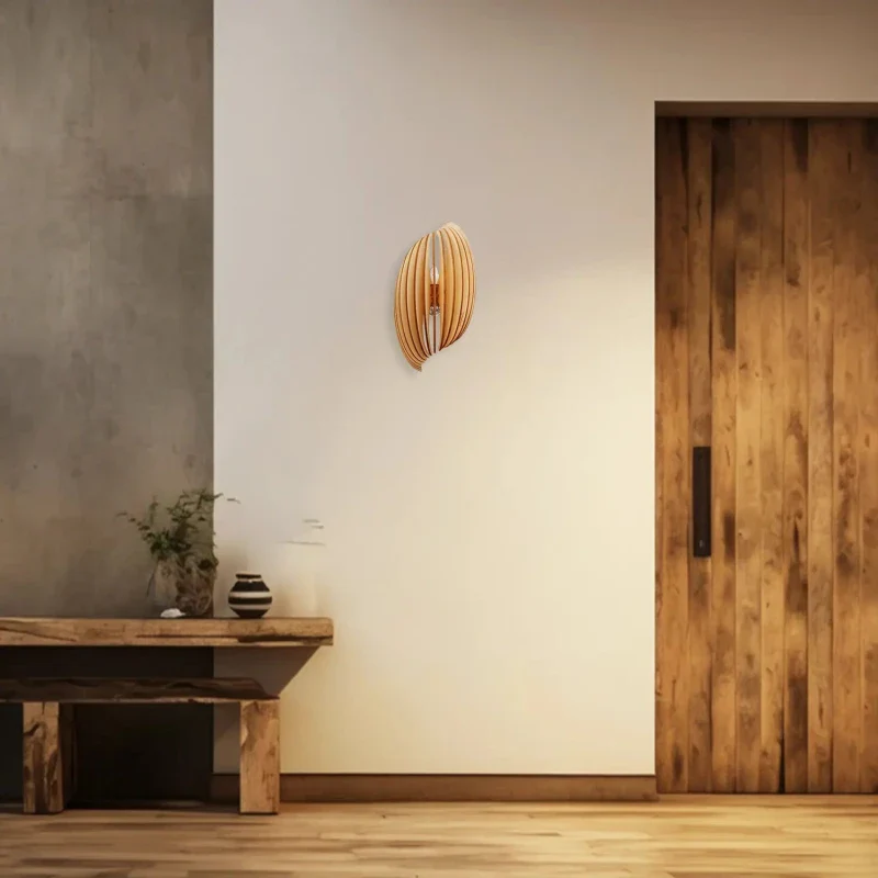 Applique murale en bois design - Assia - Image 11