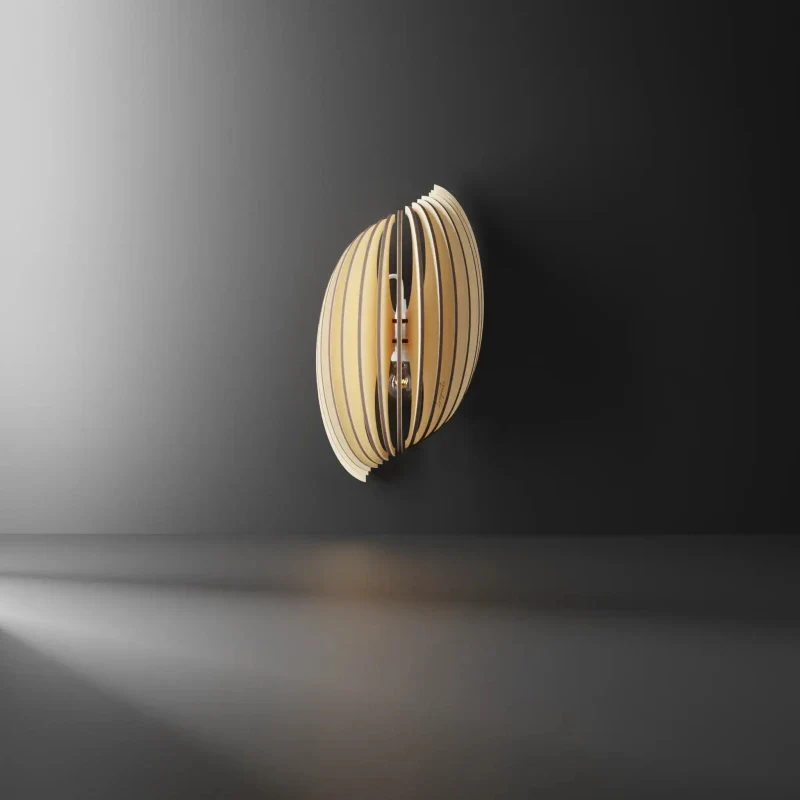 Applique murale en bois design - Assia - Image 3
