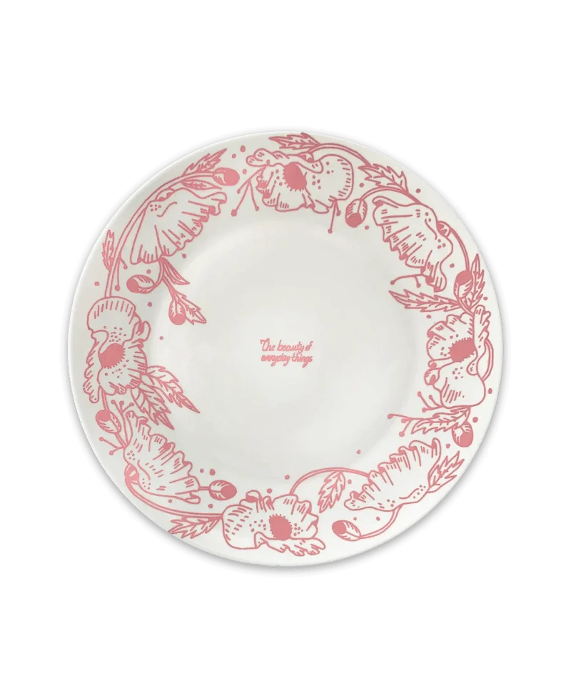 Assiette en porcelaine - Poppy - Plusieurs coloris - Image 11