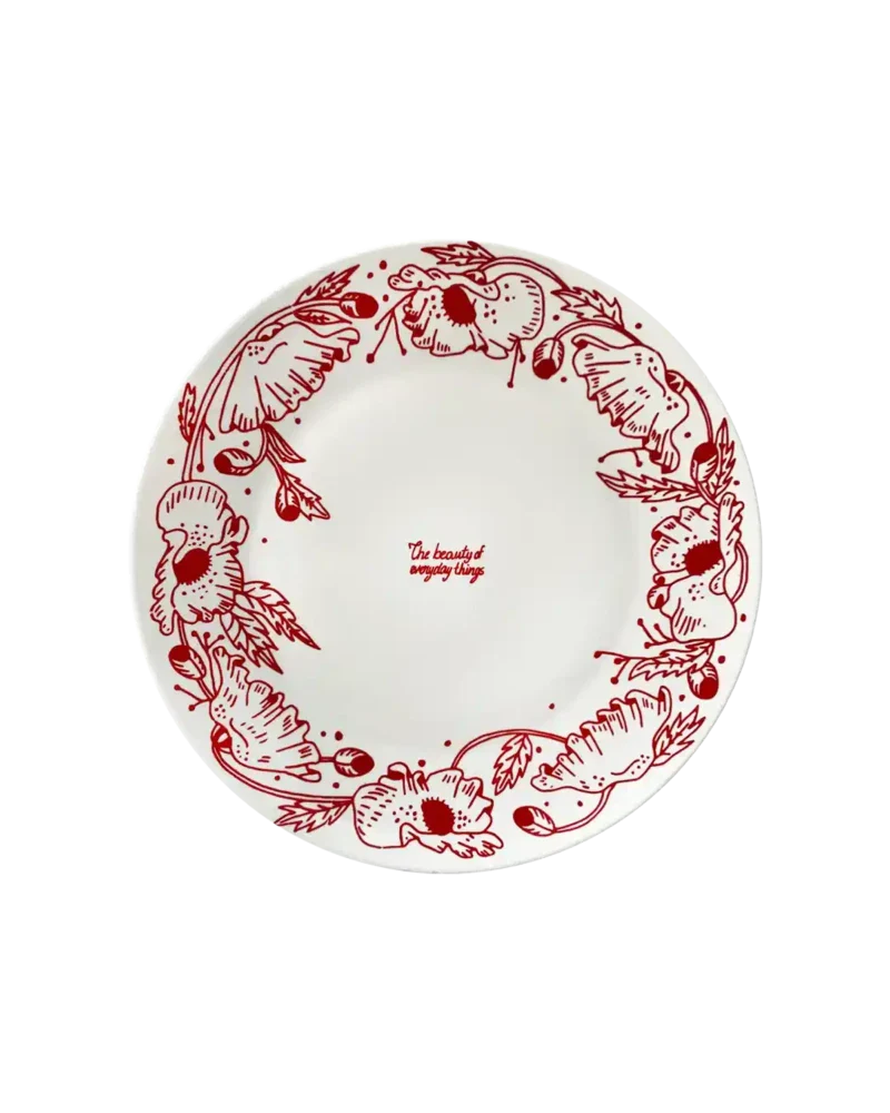 Assiette en porcelaine - Poppy - Plusieurs coloris - Image 15