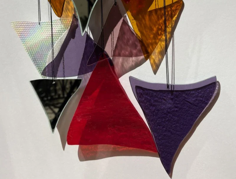 Attrape soleil en verre artisanal inspiré du feu - Image 7