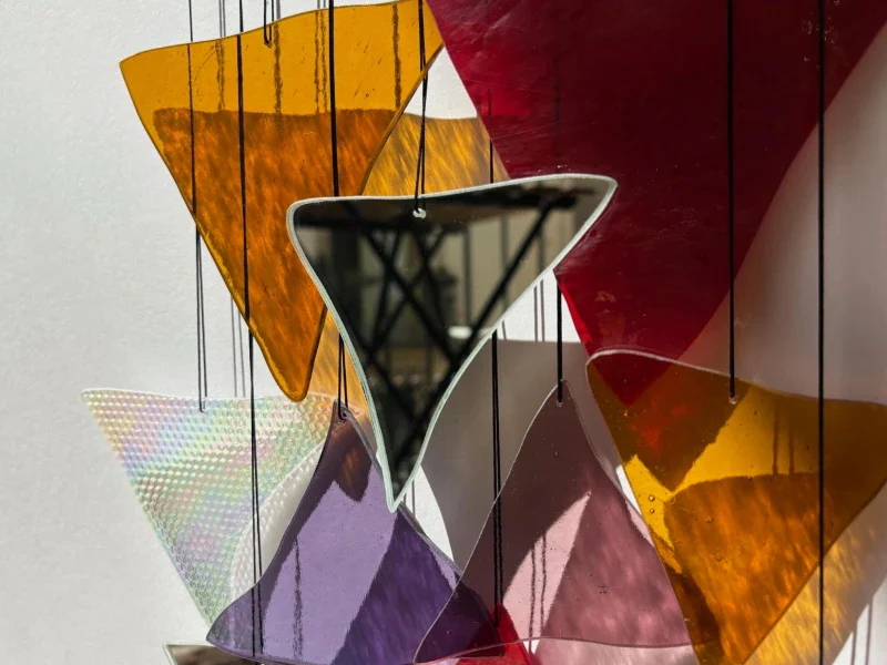 Attrape soleil en verre artisanal inspiré du feu - Image 8