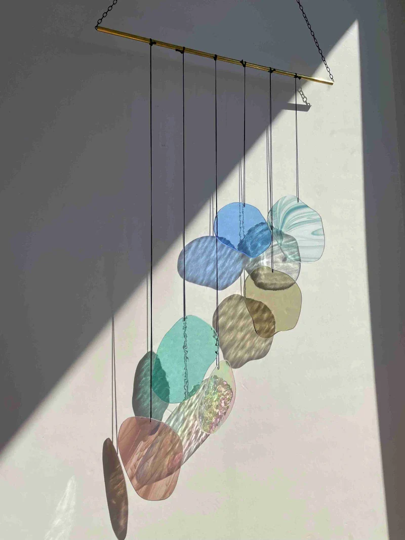 Attrape soleil en verre fait main - Décoration murale - Image 12