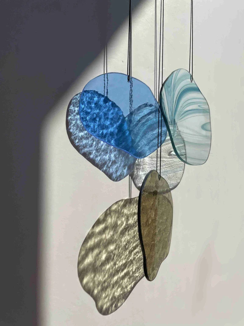 Attrape soleil en verre fait main - Décoration murale - Image 5