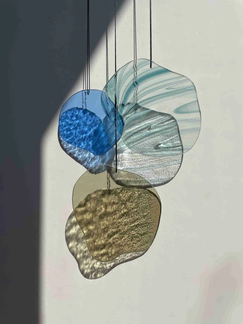 Attrape soleil en verre fait main - Décoration murale - Image 6