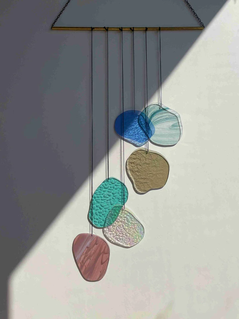 Attrape soleil en verre fait main - Décoration murale - Image 7
