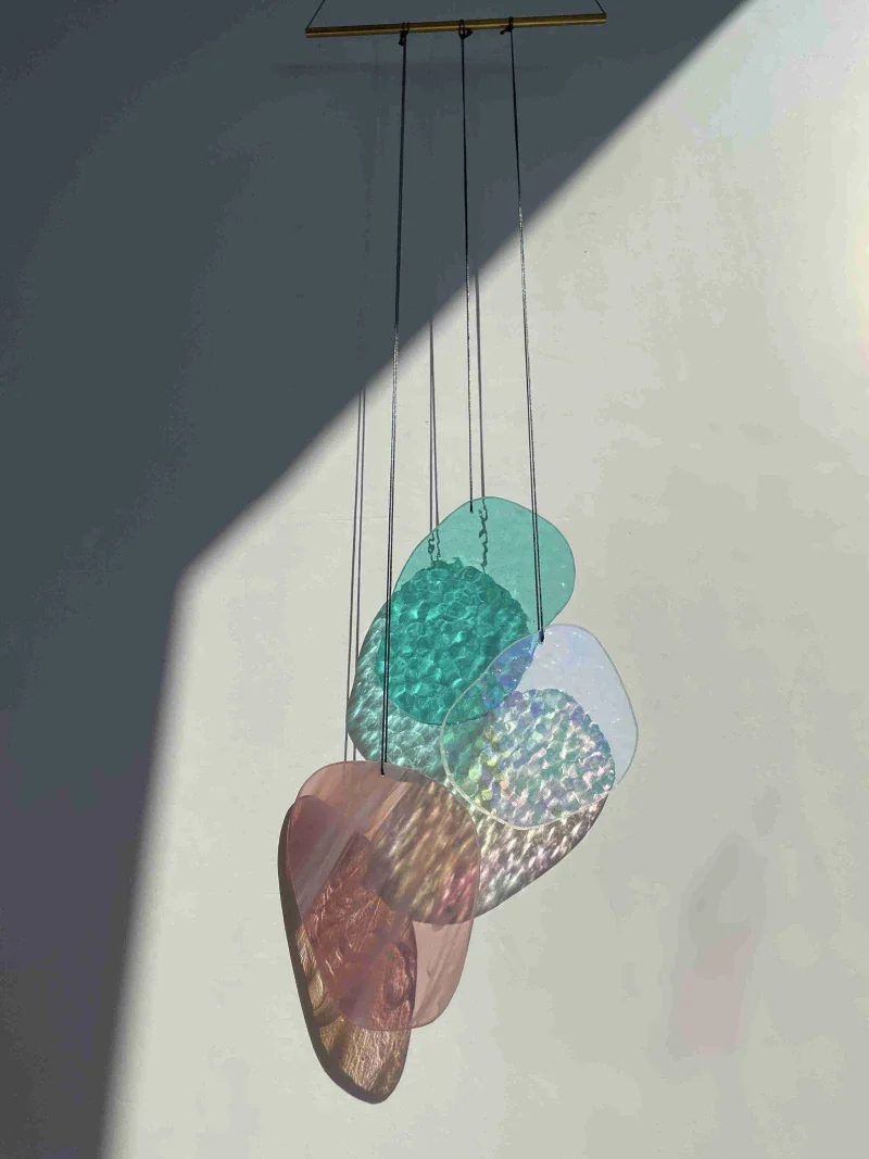 Attrape soleil en verre fait main - Décoration murale - Image 8