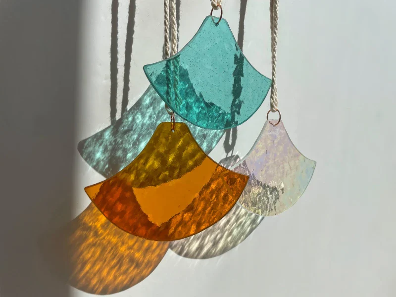 Attrape soleil en verre recyclé, fait main - Image 10