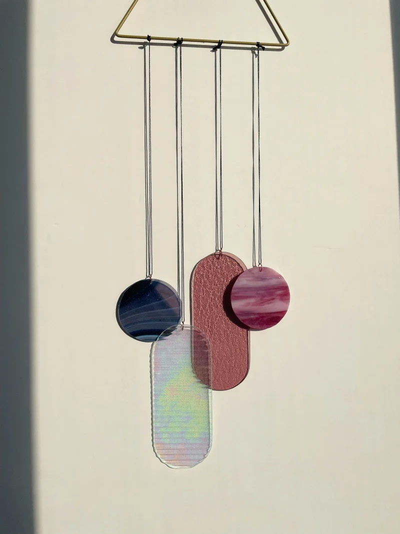 Attrape-Soleil en verre recyclé - fait main - Image 2