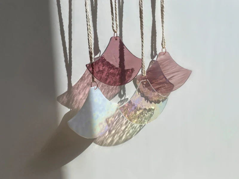 Attrape soleil en verre recyclé, fait main - Image 7