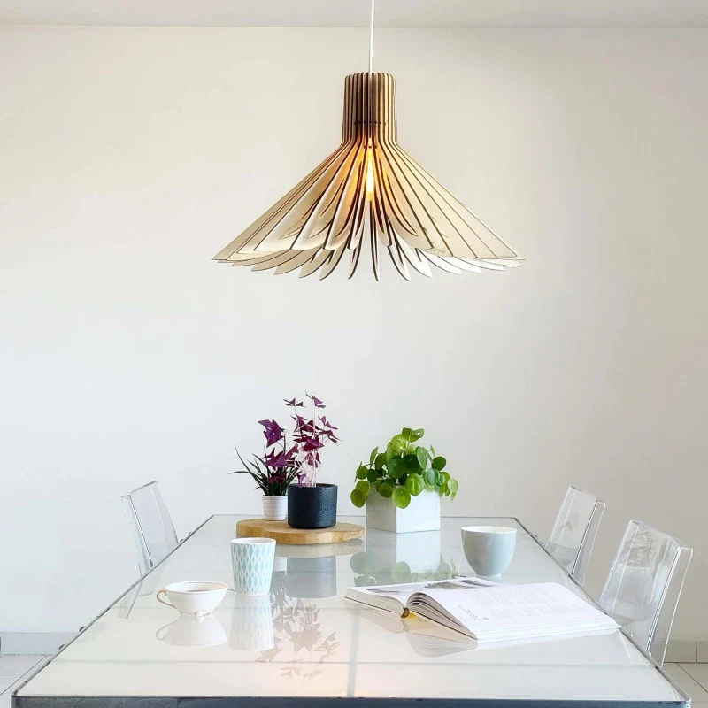Suspension en bois design made in France - Ava - Image 14