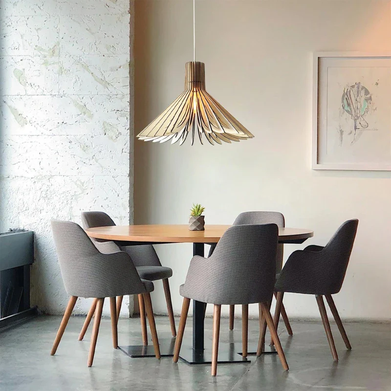 Suspension en bois design made in France - Ava - Image 8