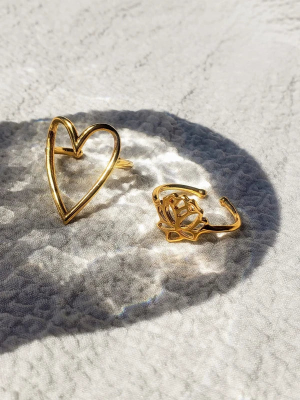 Bague fine cœur - S'aimer - Image 7