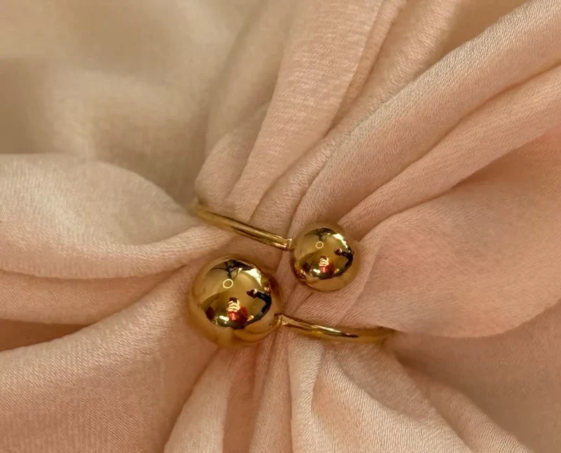 Bague coeur upcyclés - Annabeth - Image 3