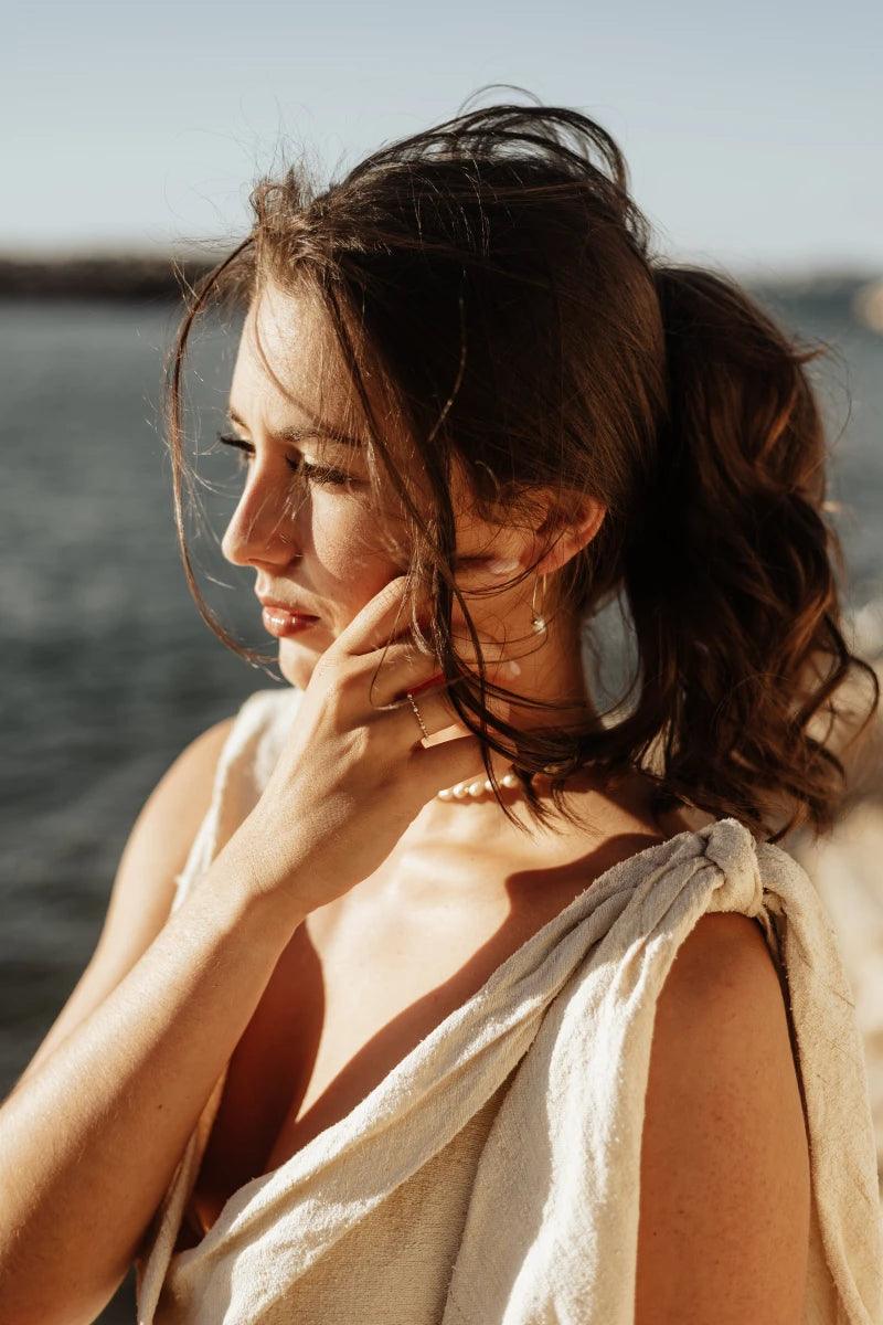 Bague dorée - Alba - Image 3