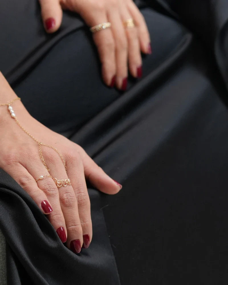 Bague dorée avec une perle - Ma perle - Image 7