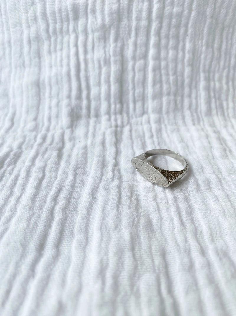 Bague dorée ou argentée - Estia - Image 5