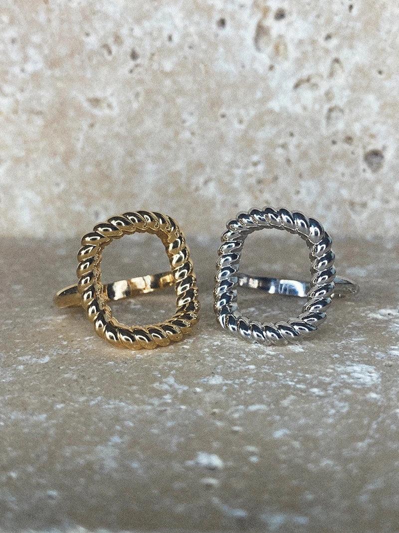 Bague dorée ou argentée - Herm - Image 2