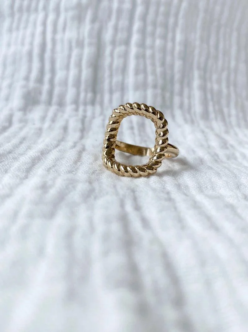 Bague dorée ou argentée - Herm - Image 4