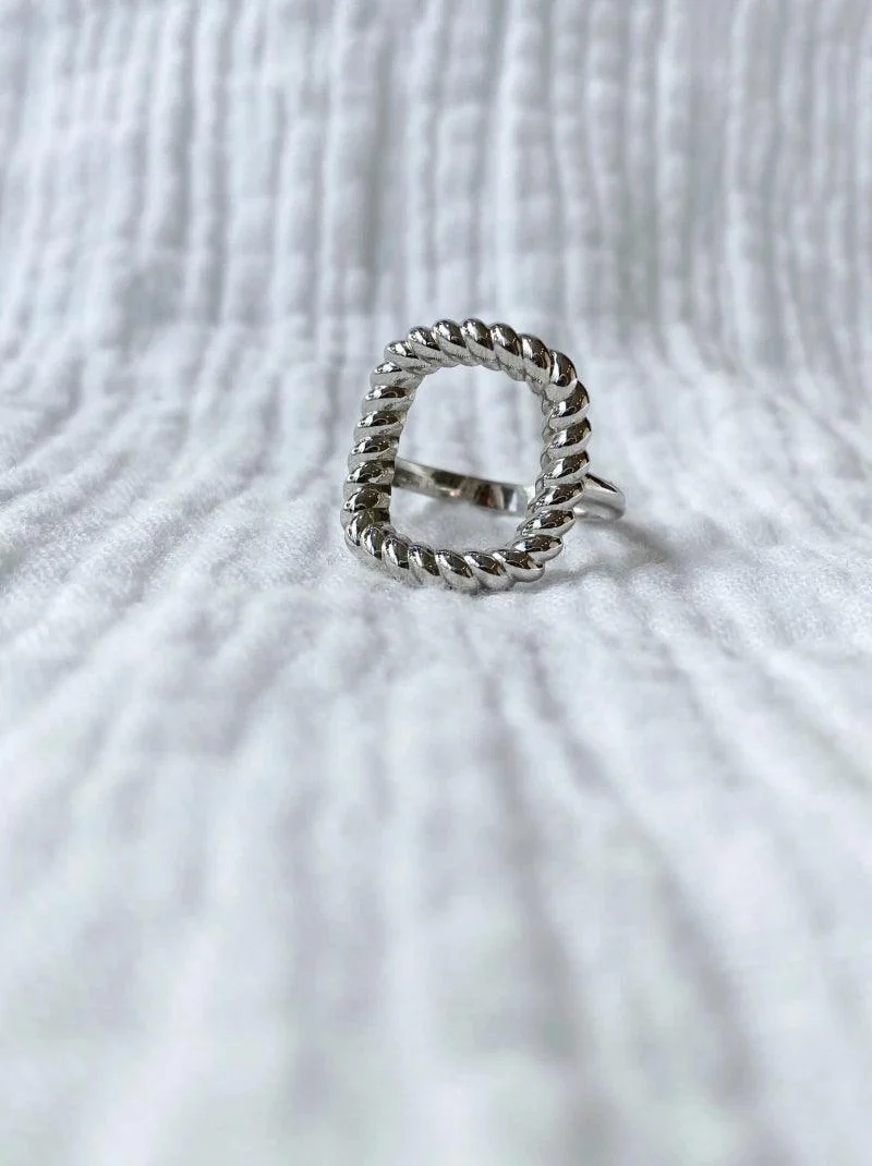 Bague dorée ou argentée - Herm - Image 5