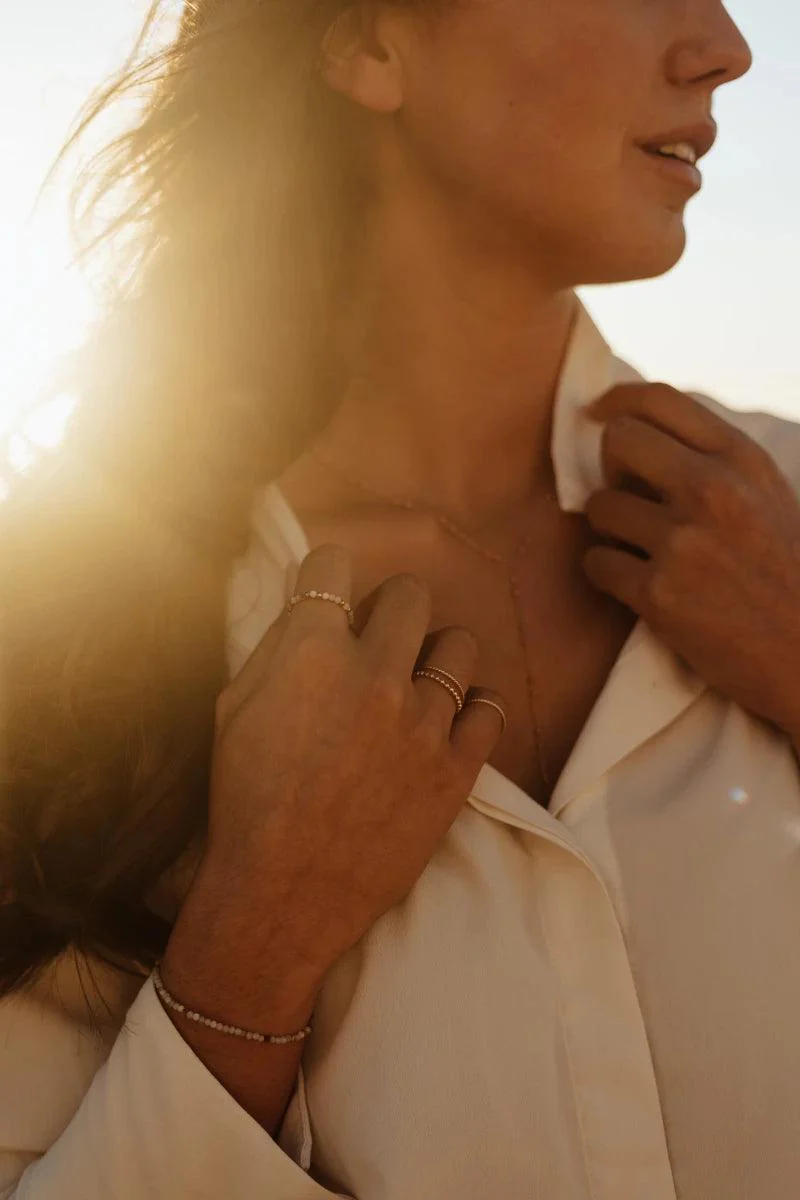 Bague dorée ou argentée - Paloma - Image 3