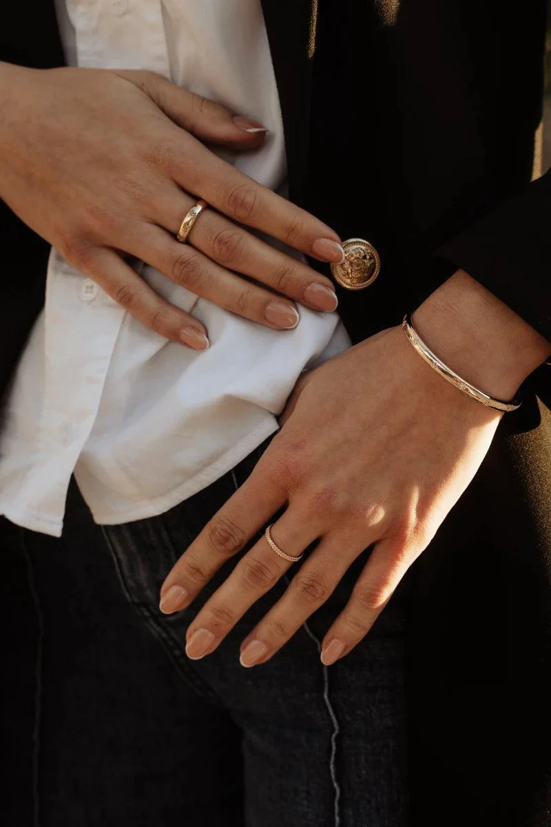 Bague dorée - Stardust - Image 3
