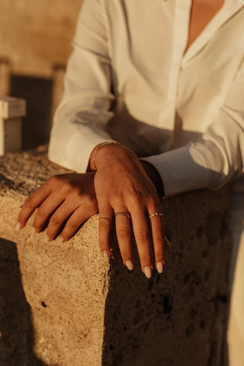 Bague dorée - Twin - Image 2