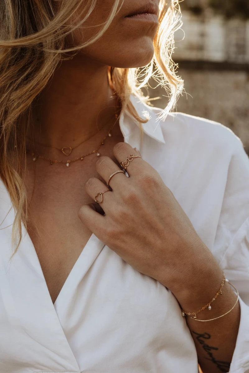 Bague dorée - Twin - Image 3