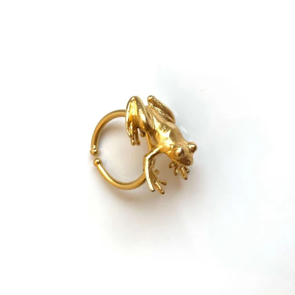 Bague Grenouille couleur or ou argent I Grenouille - Image 2