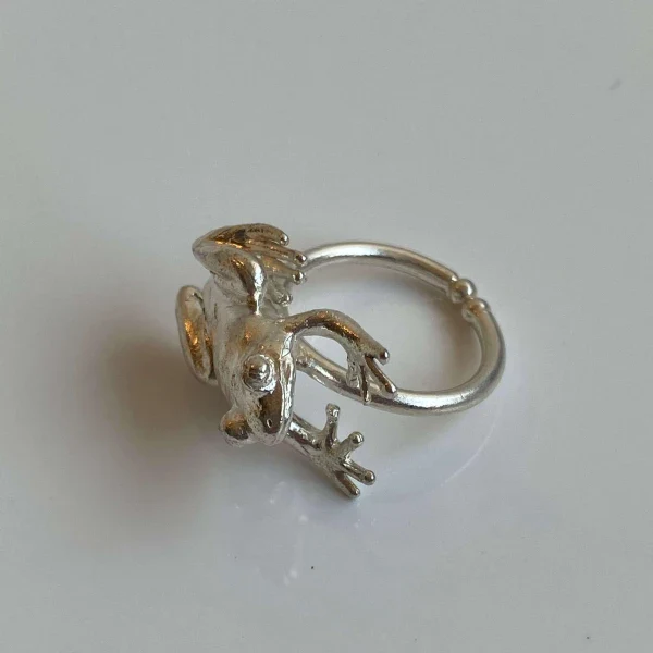 Bague Grenouille couleur or ou argent I Grenouille - Image 3