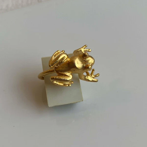 Bague Grenouille couleur or ou argent I Grenouille - Image 4