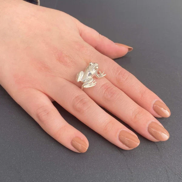 Bague Grenouille couleur or ou argent I Grenouille - Image 6
