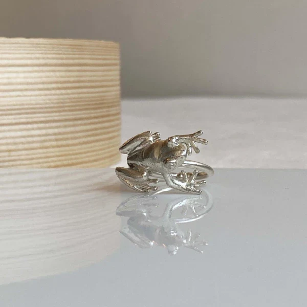 Bague Grenouille couleur or ou argent I Grenouille - Image 8