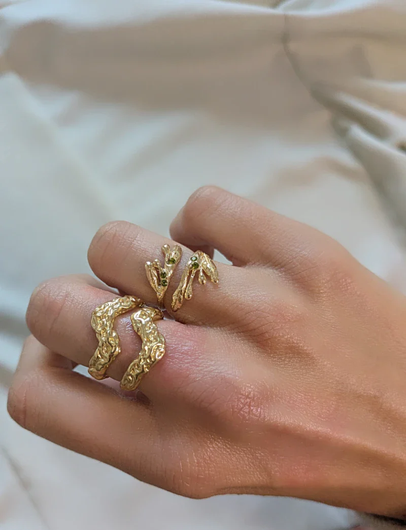 Bague feuilles d'olivier - L'olivera - Image 13